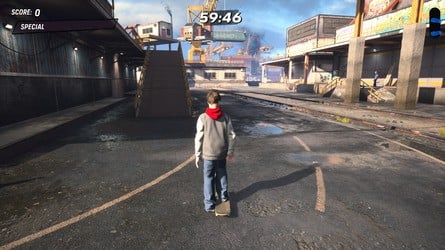 Tony Hawk's Pro Skater 3 + 4: Shipyard Walkthrough - All Park Goals and Collectibles 53