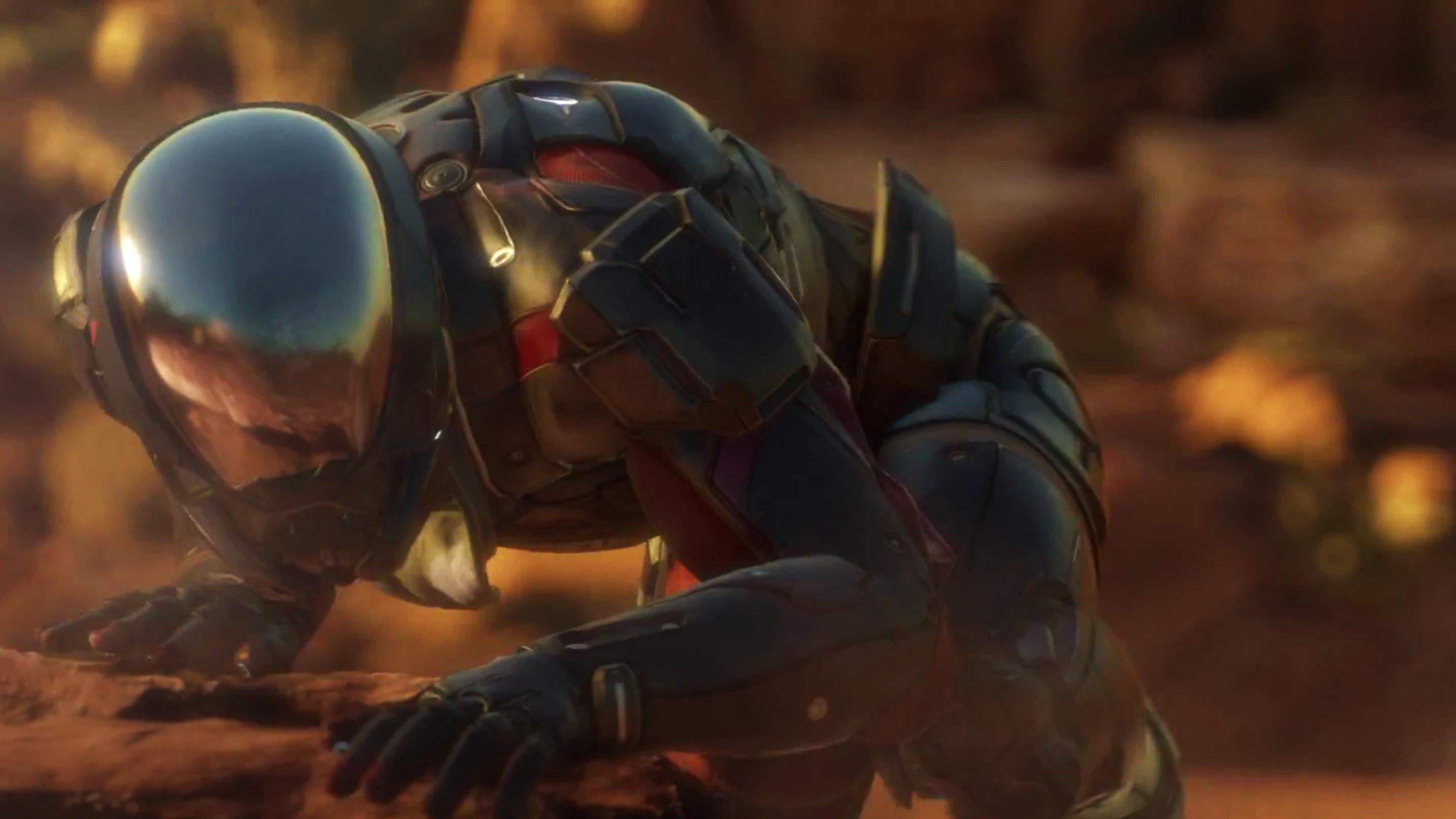 Geth A Load Of This Leaked Mass Effect Andromeda Gameplay Push Square