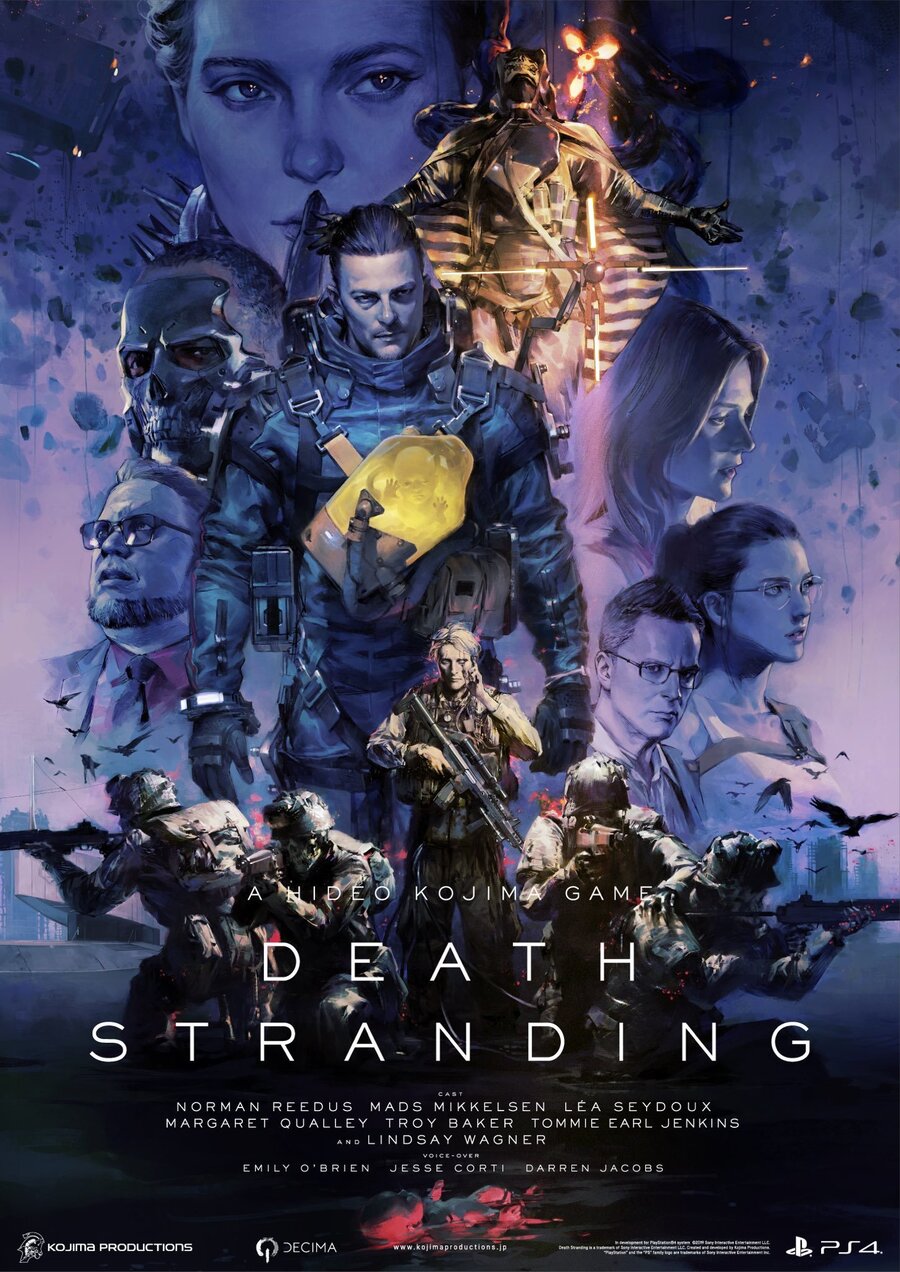 Death Stranding Artwork Poster PS4 PlayStation 4