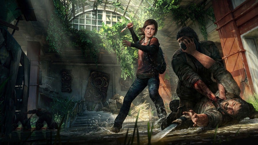 In The Last of Us, what peaceful wild animal do Joel and Ellie encounter in Salt Lake City?