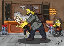 This Simpsons Style The Last of Us Art Is Excellent