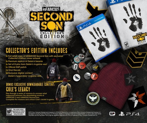 inFAMOUS: Second Son US Collector's Edition