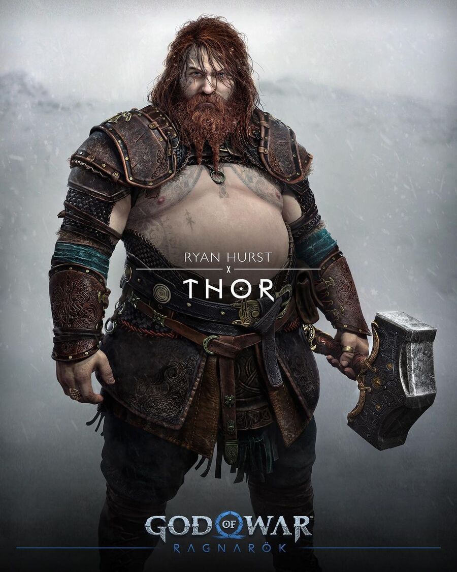 Thor God of War Ragnarok 1