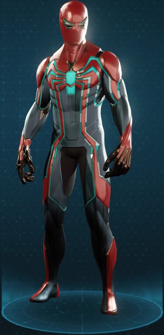 spiderman velocity suit eye design