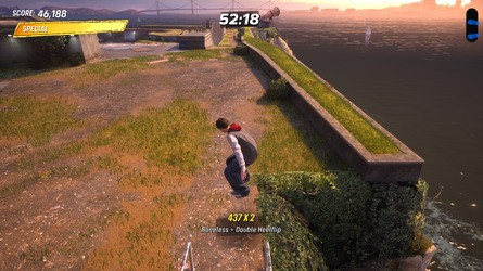 Tony Hawk's Pro Skater 3 + 4: Alcatraz Walkthrough - All Park Goals and Collectibles 89