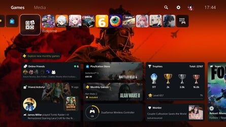 Animated Wallpapers for Two of 2025's Biggest Games Added to PS5 3