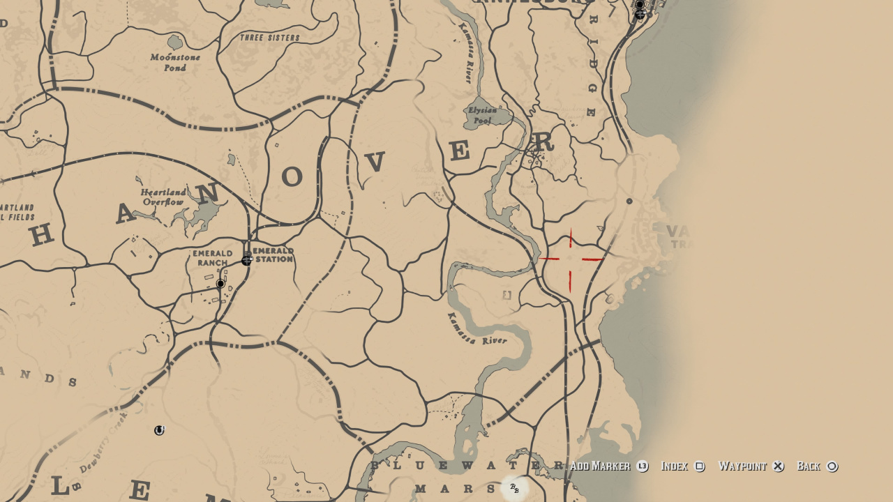 Poisonous Trail Maps and treasure location - Red Dead Redemption 2