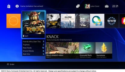 Go Face to Face with the PlayStation 4's User Interface