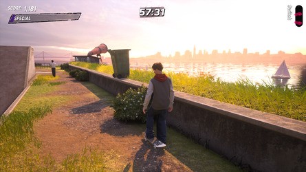 Tony Hawk's Pro Skater 3 + 4: Alcatraz Walkthrough - All Park Goals and Collectibles 34