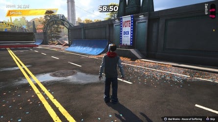 Tony Hawk's Pro Skater 3 + 4: College Walkthrough - All Park Goals and Collectibles 28