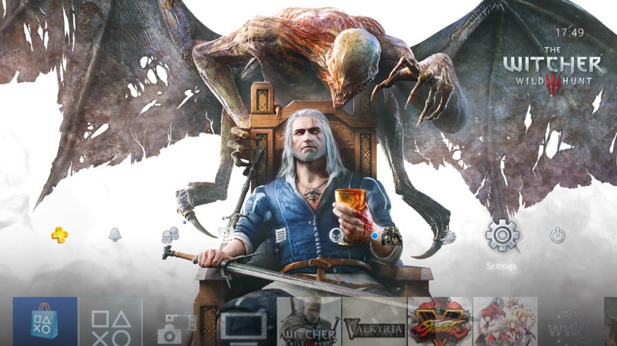 The Witcher 3 PS4 Theme
