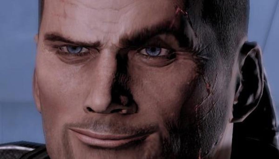 Mass Effect Shepard Face