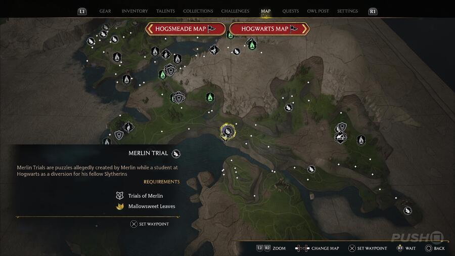 Hogwarts Legacy: All Merlin Trials Locations and How to Solve Them Guide 164