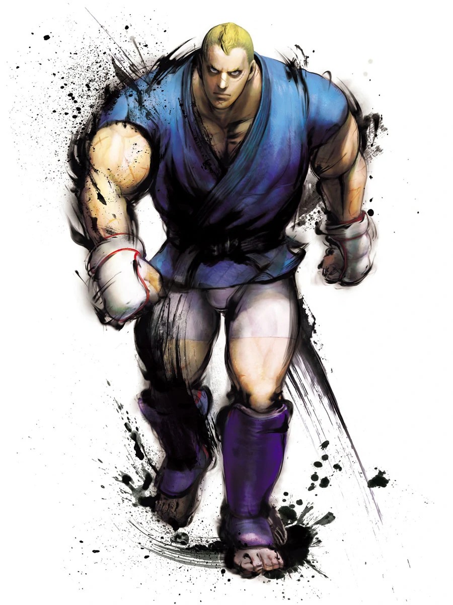 Who is this character from Street Fighter IV (pictured)?