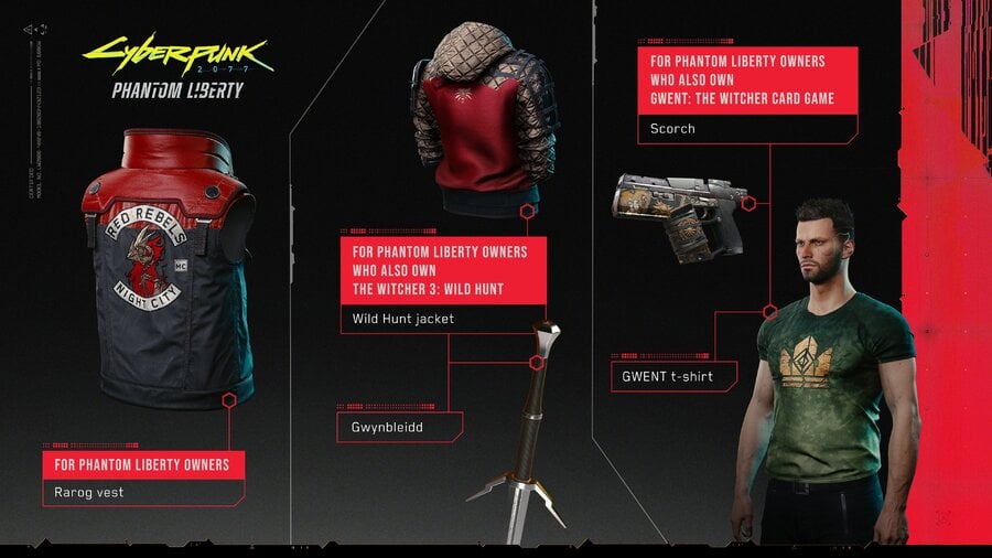 Cyberpunk 2077 Phantom Liberty Rewards