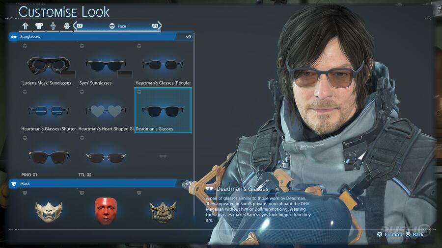 Death Stranding 2: All Glasses, Masks and How to Get Them Guide 7