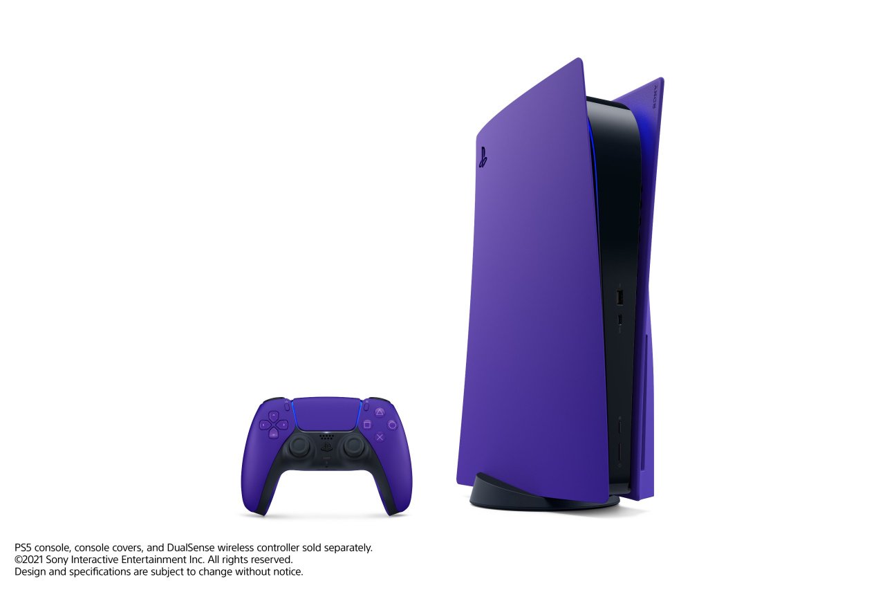 PlayStation VR2 and PlayStation_PS5 Video Game Console (Digital Version)  Combo–with Extra Galactic Purple Dualsense Controller