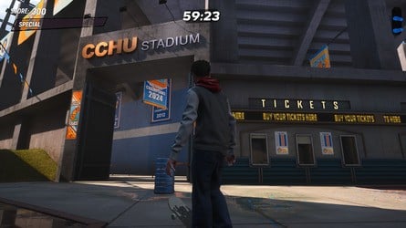 Tony Hawk's Pro Skater 3 + 4: College Walkthrough - All Park Goals and Collectibles 36