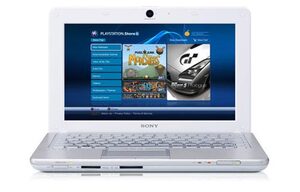 Sony's VAIO W Will Provide Support For The Playstation Network.