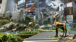 Tokyo Jungle Mobile Cover