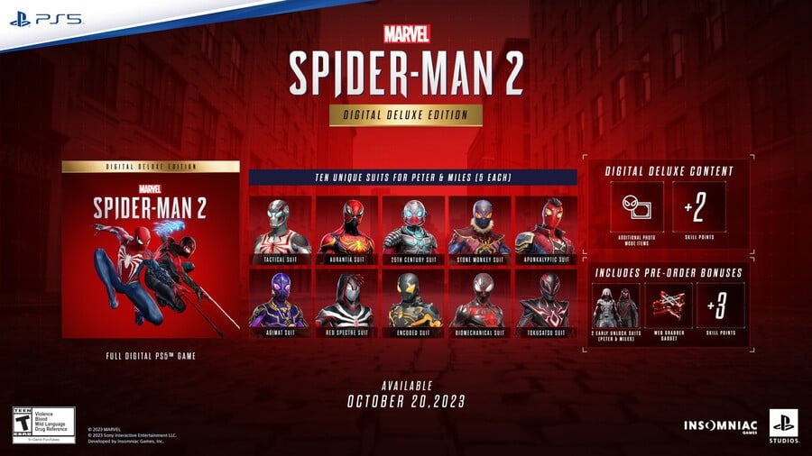 Marvel's Spider-Man 2 Pre-Orders Begin 16th June, Various Editions Detailed 3