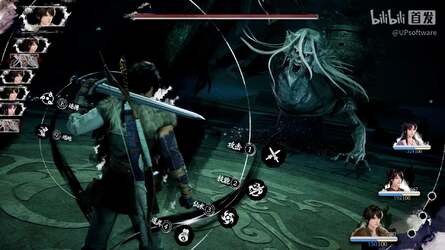 On the left, Sword and Fairy 4's turn-based combat. And on the right, Expedition 33's.