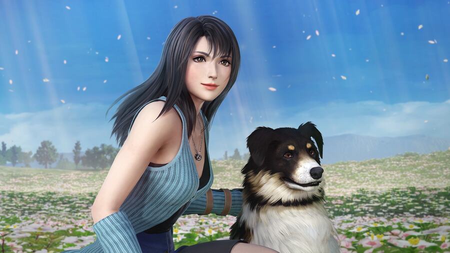 What's the name of Rinoa's dog?