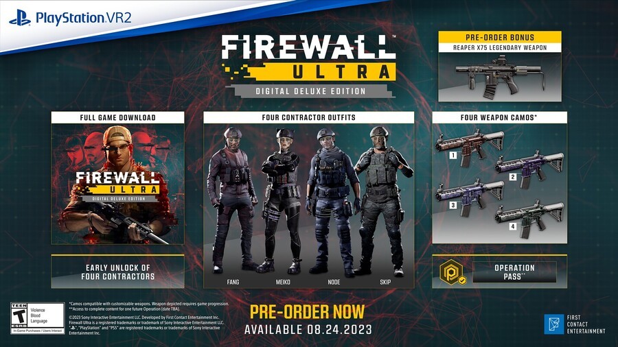 PSVR2 Exclusive Firewall Ultra Readies Up on 24th August 2