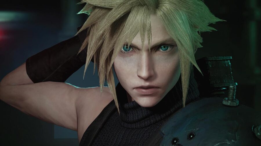 Cloud Strife PS2 PlayStation 2 Final Fantasy VII