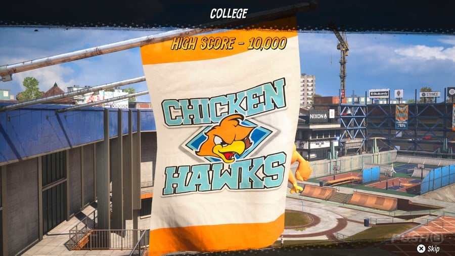 Tony Hawk's Pro Skater 3 + 4: College Walkthrough - All Park Goals and Collectibles 2