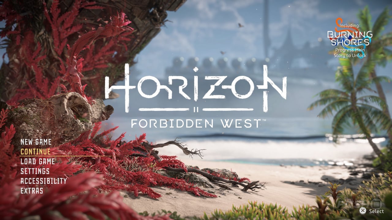 Horizon Forbidden West: Burning Shores: How to Start