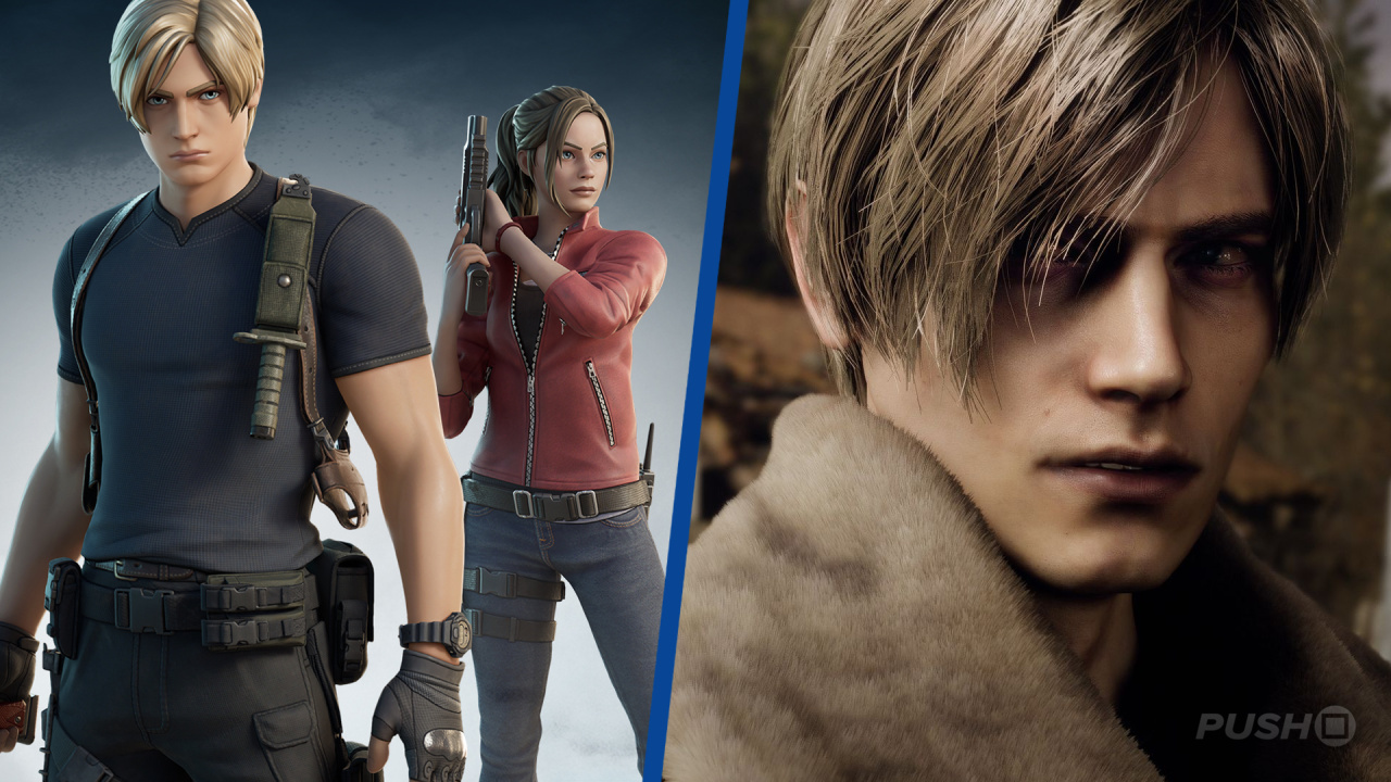 Leon dari Resident Evil 4 Berbaris ke Fortnite Half-Dressed