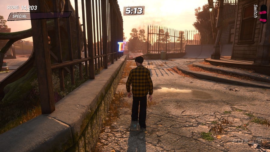 Tony Hawk's Pro Skater 3 + 4: Suburbia Walkthrough - All Park Goals and Collectibles 6