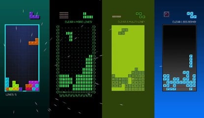 Tetris Time Warp Has You Clearing Lines Across Four Different Eras in Tetris Forever