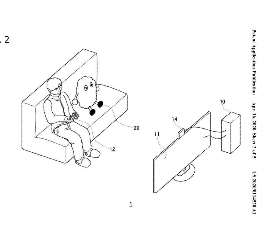 Robot Sony PlayStation Patent 1