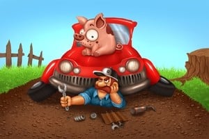 Piggin' vehicles