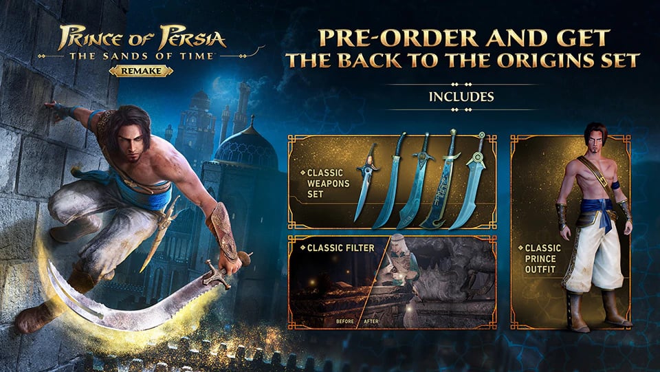 Prince of Persia: Sands of Time Remake appears to be coming to