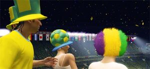 Bloody Brazil Fans. Why Are You Always So Chirpy? Oh Yeah.