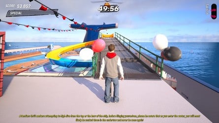 Tony Hawk's Pro Skater 3 + 4: Cruise Ship Walkthrough - All Park Goals and Collectibles 51