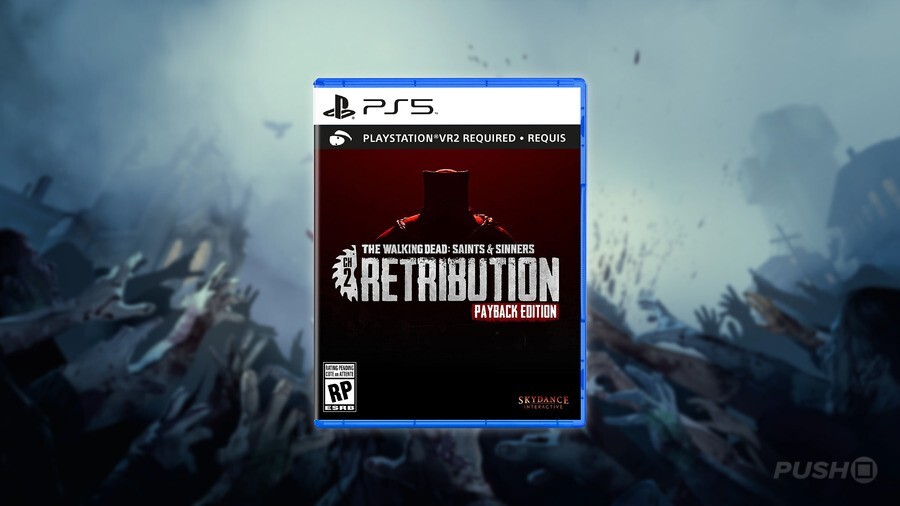 PSVR2 Required The Walking Dead Retribution PS5 Boxart 1