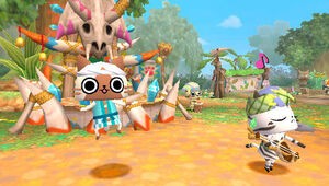 The Felynes in Monster Hunter Diary