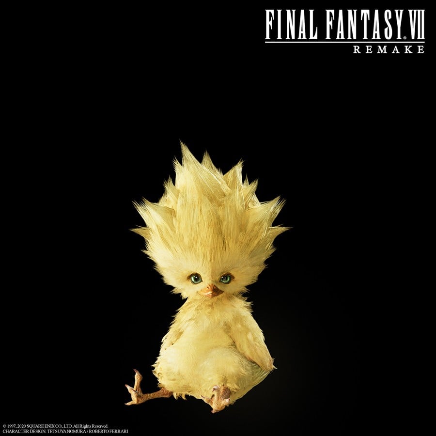 FInal Fantasy VII Remake Chocobo Chick Summon Art