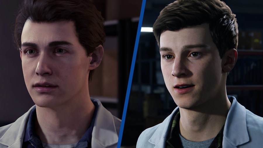 Spider-Man PS5 PS4 Peter Parker Face