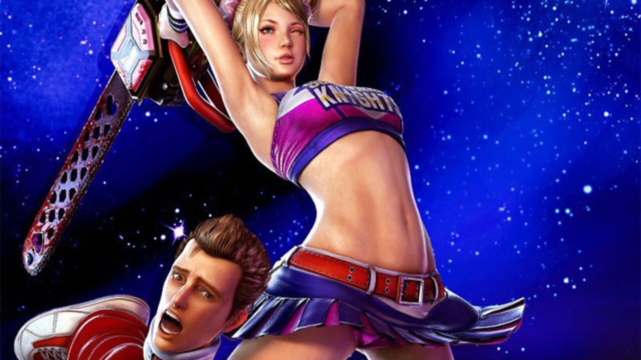 juliet starling and nick carlyle (lollipop chainsaw) drawn by  heartgrooooove