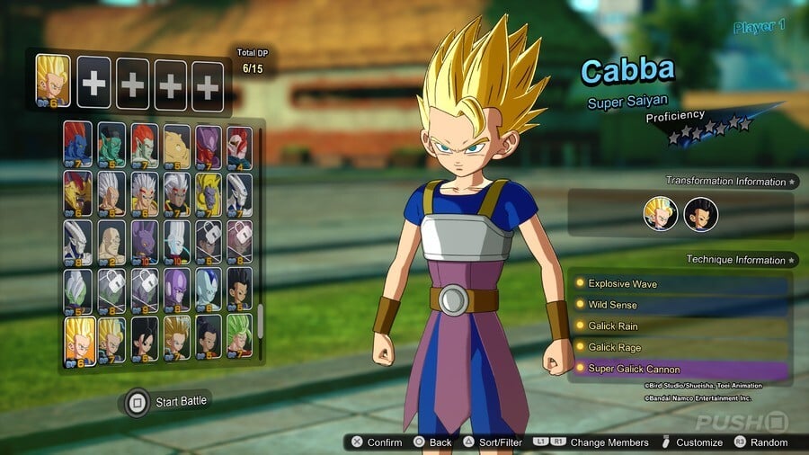 Cabba Super Saiyan 1