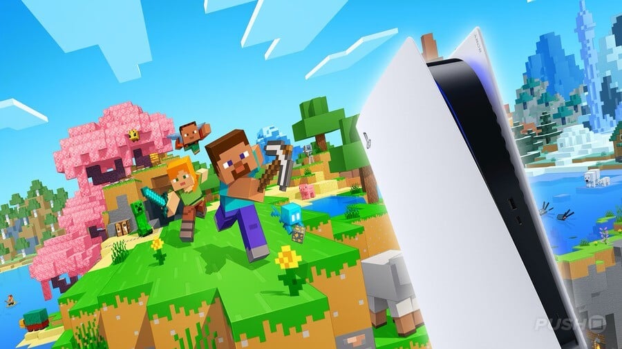 Minecraft's Native PS5 Port Is Now Available, Free Upgrade for PS4 Players 1