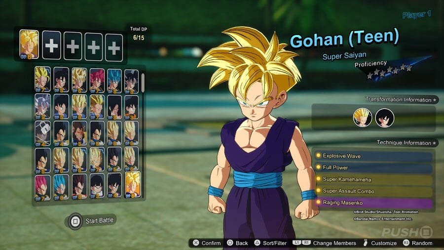 Gohan (Teen) Super Saiyan 1