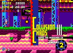 Sonic CD Spin Dashes Onto PlayStation Network Today