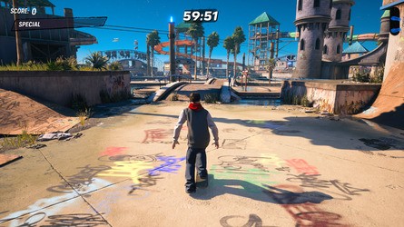 Tony Hawk's Pro Skater 3 + 4: Waterpark Walkthrough - All Park Goals and Collectibles 64