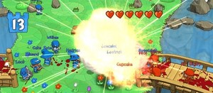 Fat Princess, Now With Playable Online Mutliplayer.